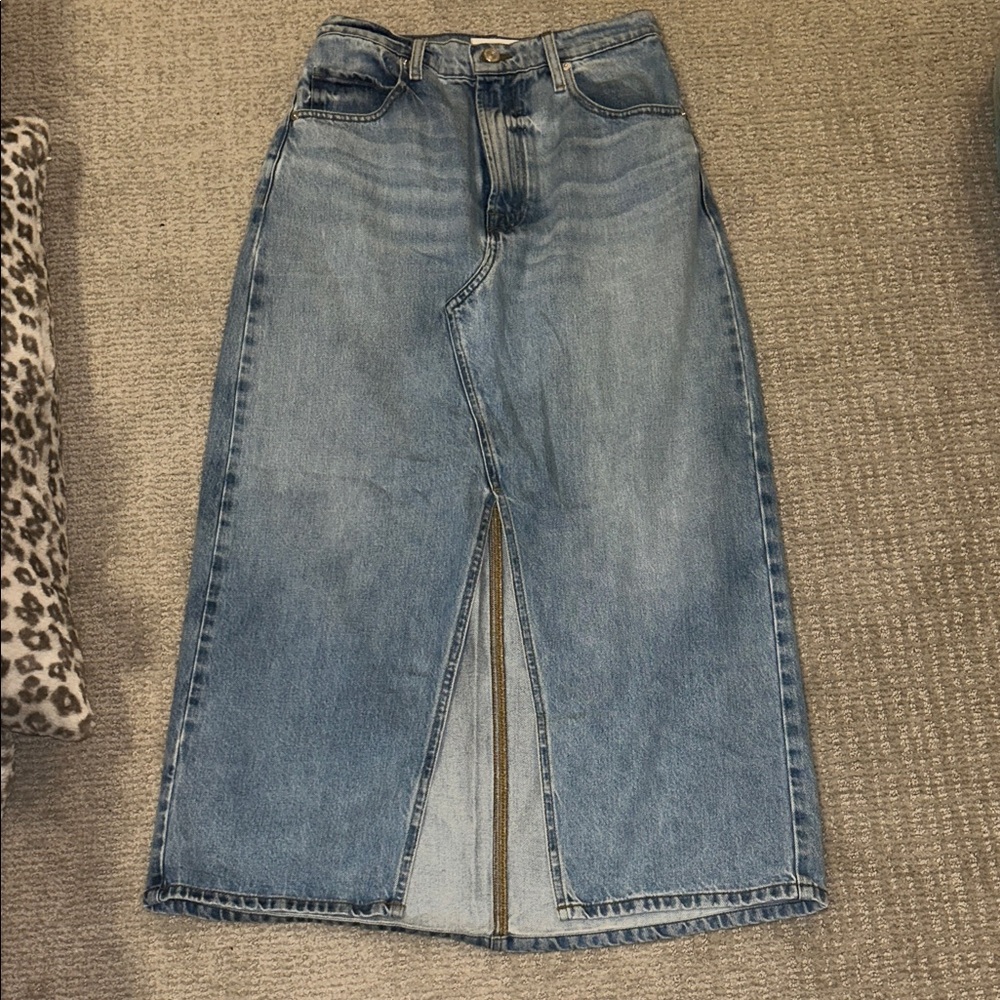 Frame Denim Skirt